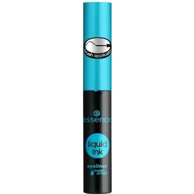 Essence Liquid Ink Eyeliner Waterproof течна очна линия 3 ml цвят черна