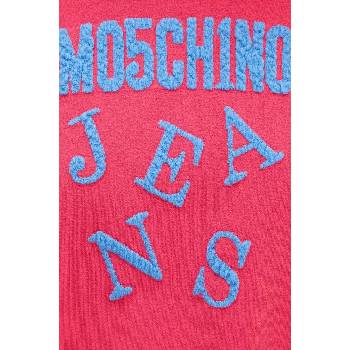 Moschino Jeans Пуловер Moschino Jeans дамски в розово от лека материя 0925.8205 (0925.8205)