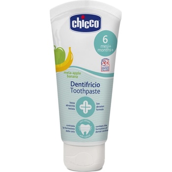 Image 1 of Chicco Паста за зъби Chicco - Ябълка и банан, 50 ml