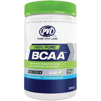 PVL / Pure Vita Labs 100% Pure BCAA [315 грама] Синя малина