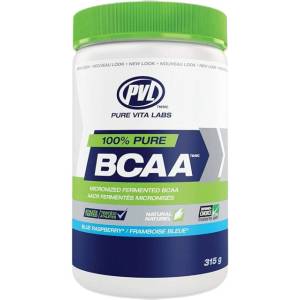 PVL / Pure Vita Labs 100% Pure BCAA [315 грама] Синя малина