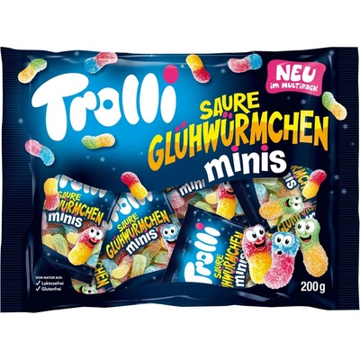 Trolli Minis kyselé světlušky 200 g