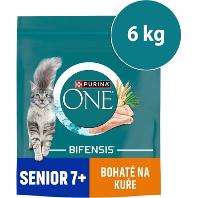 Purina ONE Bifensis Senior 7+ kura 8 x 750 g