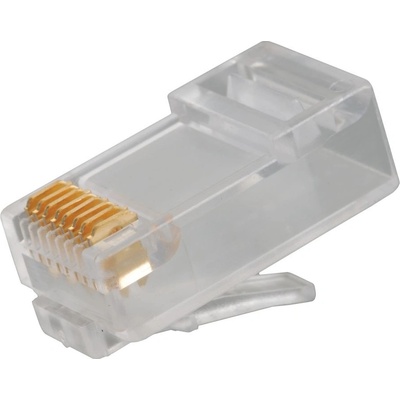 Solarix Konektor KRJ45/6SLD RJ45 8p8c Cat.6 UTP na drát – Zbozi.Blesk.cz