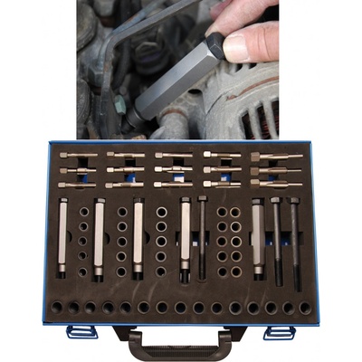 Sada opravná závitů zapalovacích svíček, M8 - M9 - M10 - M12 - BGS 8653