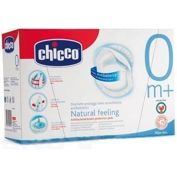 Chicco Antibakteriálne tampóny do podprsenky 60 ks