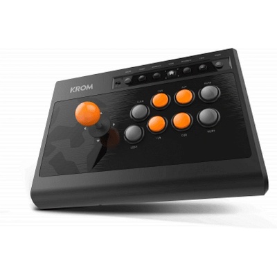 KROM Джойстик за аркадни игри Gamepad KROM KUMITE, D-PAD или X / Y, PS4 , PS3, XBOX ONE, PC