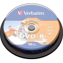 Verbatim DVD-R 1,4GB 4x, Printable, mini 8cm, cakebox, 10ks (43573)