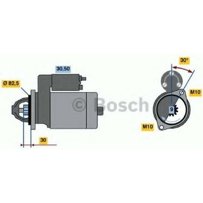 Štartér BOSCH 0 986 016 380 (0986016380)
