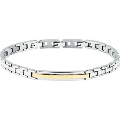 Trussardi Štýlový oceľový náramok pre mužov T-Steel TJAXV23