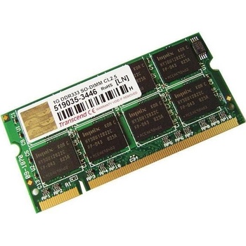 Transcend JetRam SODIMM DDR2 1GB 800MHz JM800QSU-1G