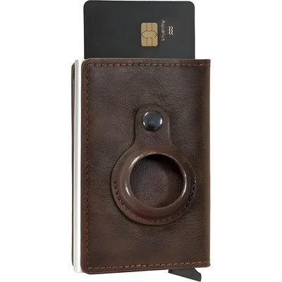 HARAHU MINI WALLET Izmael PA-25616 Tmavo Hnedá