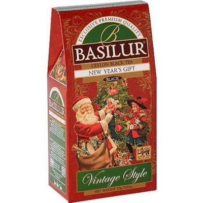 Basilur Vintage New Years Grift čierny čaj 85 g