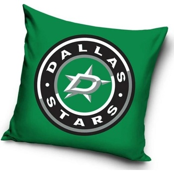 TipTrade Velurový vankúš NHL Dallas Stars 40x40