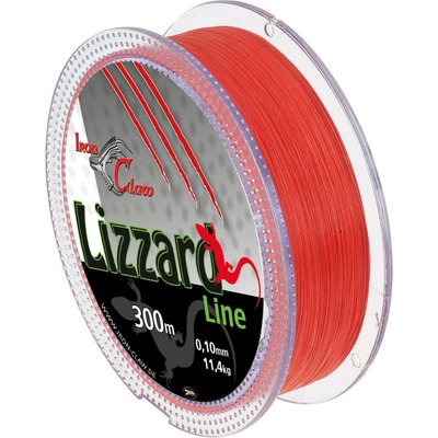 Iron Claw šnúra Lizzard oranžová 300m 0,03mm