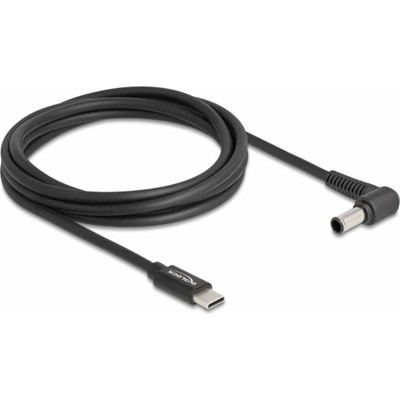 Delock 87981 Nabíjací USB USB-C ® zástrčka DC zástrčka 4,3mm 1,5m černý