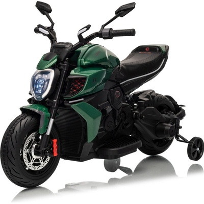 Ramiz Ducati Diavel x Bentley Elektrická motorka zelená