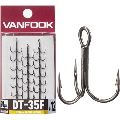 Vanfook Trojháček DT-35F vel.10 20 ks