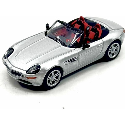 BMW Z8 2003 stříbrná Mini GT blister 1:64