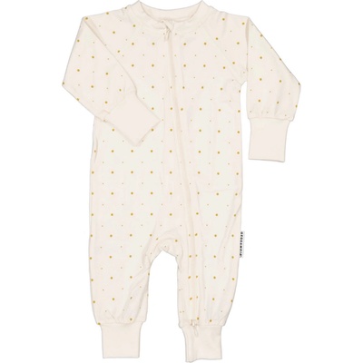 Bambusové rostoucí pyžamo (overal) Golden dots Geggamoja