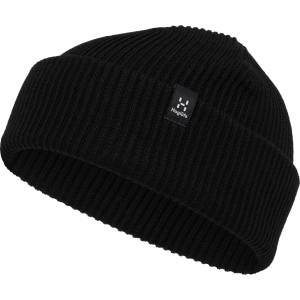 Haglöfs Зимна шапка (beanie) Haglöfs Vassi Beanie - True Black - размер One Size (904-0726-0711)
