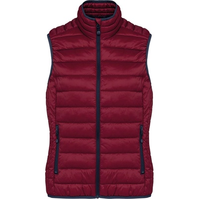 Kariban k6114 / Дамски изолиран елек - бордо xs (20611405400)