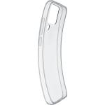 Cellularline Калъф за Samsung Galaxy A22 4G, силиконов, Cellularline Soft, прозрачен