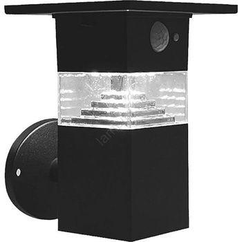 V-TAC LED соларен стенен фенер с сензор LED/2, 5W/3, 7V IP54 3000K 2200 mAh (VT1696)