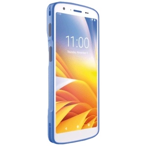 Zebra HC20 WLMT0-H20B6BCJ1-A6, терминал за данни, с авариен бутон, 2D, PTT, USB-C, BT, Wi-Fi, NFC, Android, GMS, бял (WLMT0-H20B6BCJ1-A6) Джобни компютри (PDA)