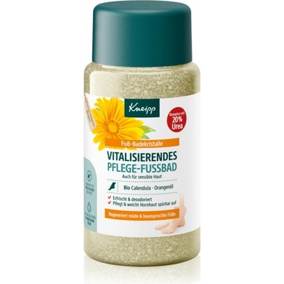 Kneipp Foot Care soľ do kúpeľa na chodidlá Bio Calendula & Orange Oil 600 g