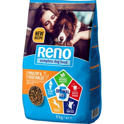 Reno Adult s hydinou a zeleninou 8 kg