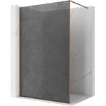 Mexen Kioto душ-параван Walk-in 90 x 200 см, crackle графит 12 мм, четкан мед - 800-090-101-65-44-X (800-090-101-65-44-X)