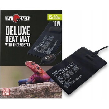 Repti Planet deska topná Deluxe s termostatem 15x20 cm, 11 W