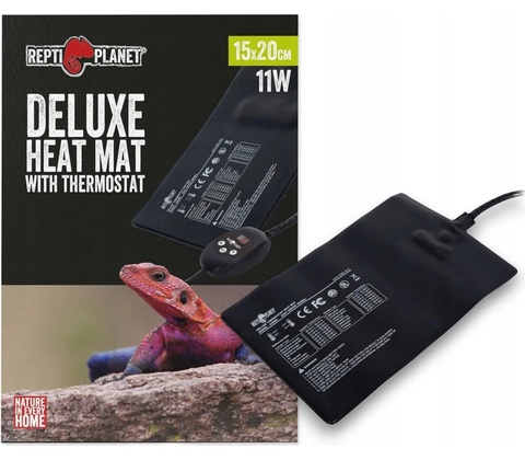 Repti Planet deska topná Deluxe s termostatem 15x20 cm, 11 W