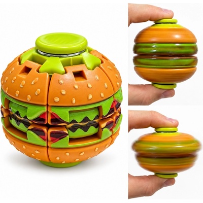 Fidget spinner hamburger