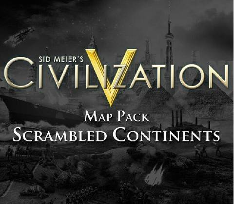 Civilization 5: Scrambled Continents Map Pack