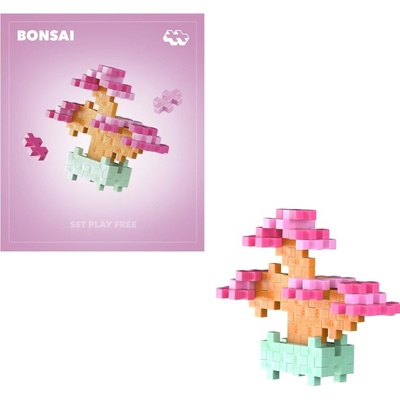 Plus-Plus Kytky Růžová bonsaj