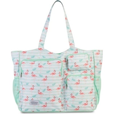 Fabrizio plážová taška XXL 3 Pockets 36 L biela