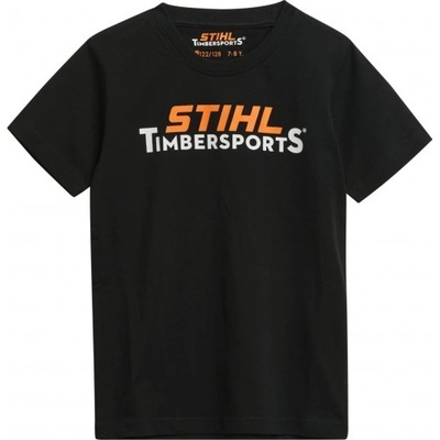 STIHL dětské tričko TIMBERSPORT černá