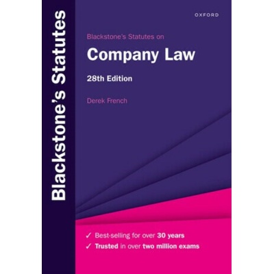 Blackstone's Statutes on Company Law - Derek French