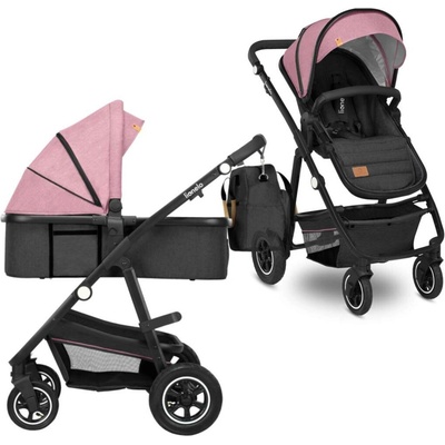 Lionelo Kombinovaný AMBER 2IN1 PINK ROSE 2023