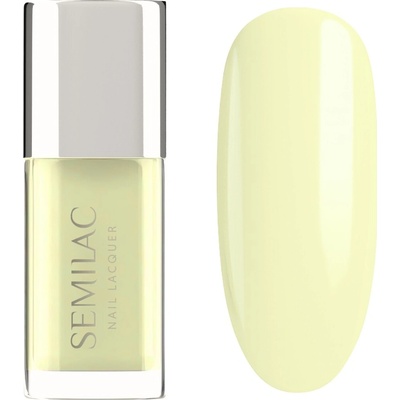 122 Semilac Klasický lak na nehty Nail Lacquer Butter Yellow 9 ml