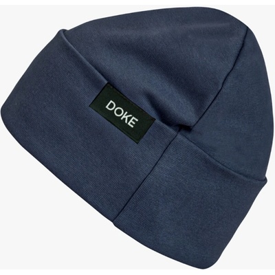 Doke Dětská bavlněná čepice indigo