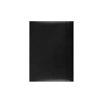 OFPRO Kartónový obal s gumičkou Office Products čierny