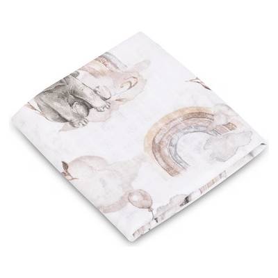 Sensillo Муслинова Пелена За Повиване Слончета 120X120 Eg-0152 Sensillo