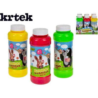 Bublifuk maxi Krtko 240 ml Červený