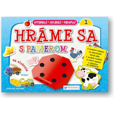 Hrajeme si s papírem 1 modrá - neuveden