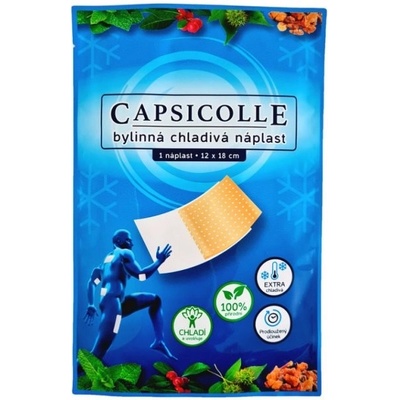 CAPSICOLLE byllinná chladivá náplast 12 x 18 cm 1 ks