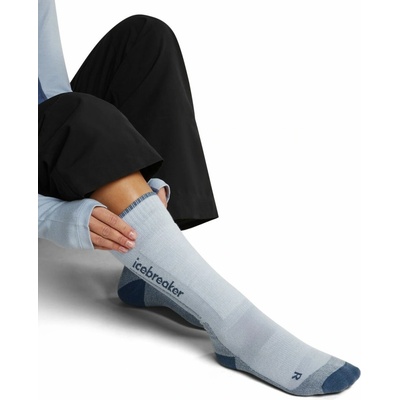 Icebreaker Wmns Merino Ski+ Light OTC Zinc Blue/Dawn/Snow