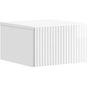 vidaXL Спален шкаф с монтаж на стена Бял гланц 33 x 34, 5 x 20 см (898433)